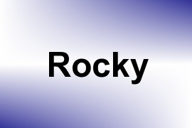 Rocky name image