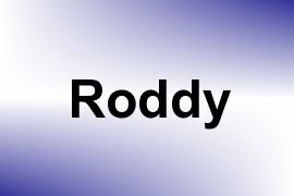 Roddy name image