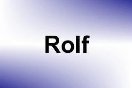 Rolf name image