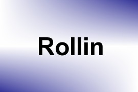 Rollin name image