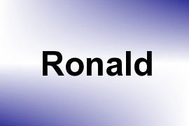 Ronald name image