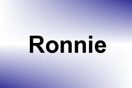 Ronnie name image