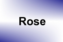 Rose name image