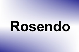 Rosendo name image