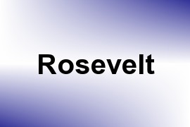 Rosevelt name image