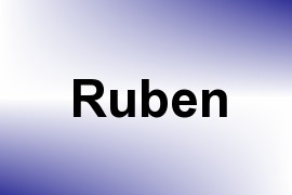 Ruben name image