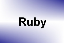 Ruby name image