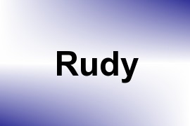 Rudy name image