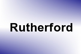 Rutherford name image