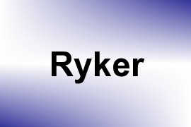Ryker name image