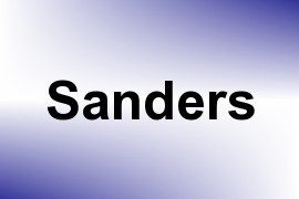 Sanders name image