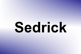Sedrick name image