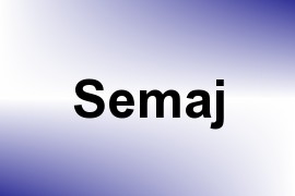 Semaj name image