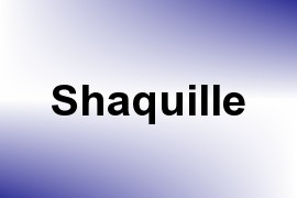 Shaquille name image