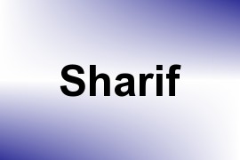 Sharif name image