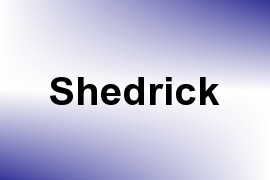 Shedrick name image