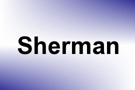 Sherman name image