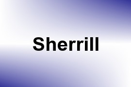 Sherrill name image