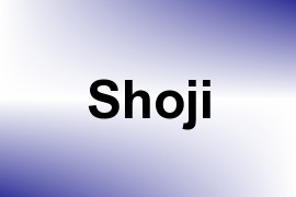 Shoji name image