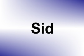 Sid name image
