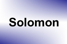 Solomon name image