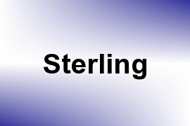 Sterling name image