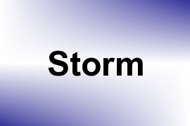 Storm name image