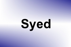 Syed name image