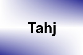 Tahj name image