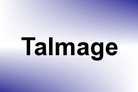 Talmage name image