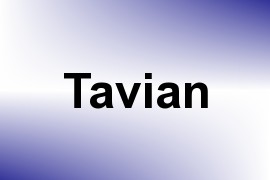 Tavian name image