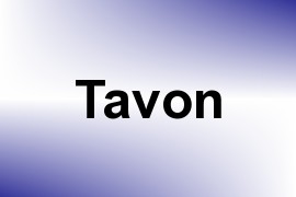 Tavon name image