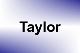 Taylor name image