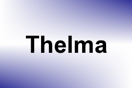 Thelma name image