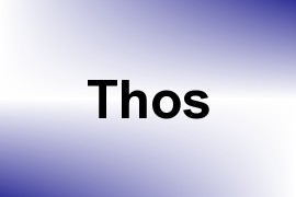 Thos name image