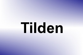 Tilden name image