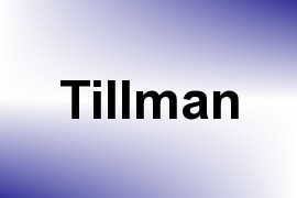 Tillman name image