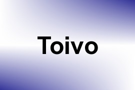 Toivo name image