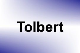 Tolbert name image