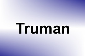 Truman name image