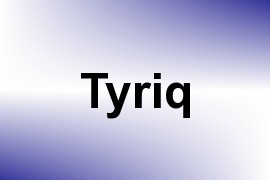 Tyriq name image