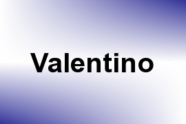 Valentino name image