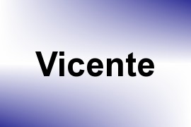 Vicente name image