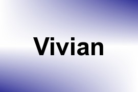 Vivian name image