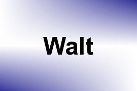 Walt name image