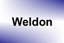 Weldon name image