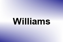 Williams name image