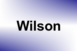 Wilson name image