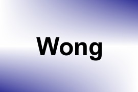 Wong name image