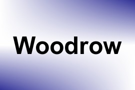 Woodrow name image